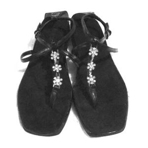 Aerosoles Black Sandals